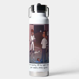 Mam heeft ruimte nodig waterfles