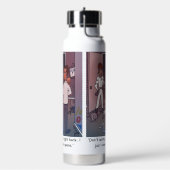 Mam heeft ruimte nodig waterfles (Links)