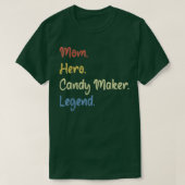 Mam held snoep maker legende 818 t-shirt (Design voorkant)