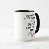 Mam, het enige wat beter is dan je moeder te zijn mok (Voorkant rechts)