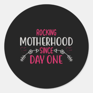 Mam - Het moederschap van de roker sinds dag één Ronde Sticker