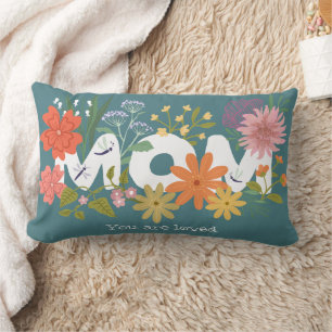 Mam hield van boho bloem boeket schattig gooien ku kussen
