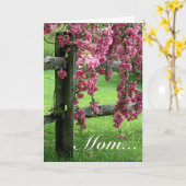 Mam... hondshout kaart (Gele Bloem)