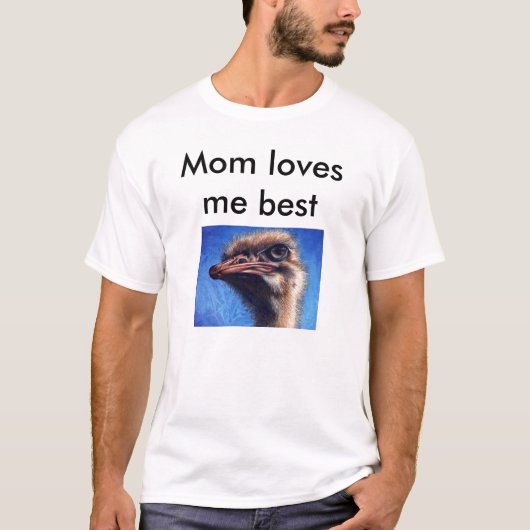 Mam houdt van me beste T-Shirt - (Voorkant)