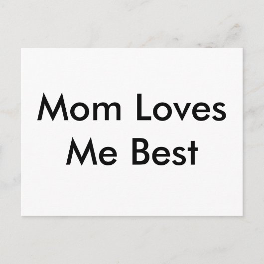 Mam houdt van mijn beste kaart (Voorkant)