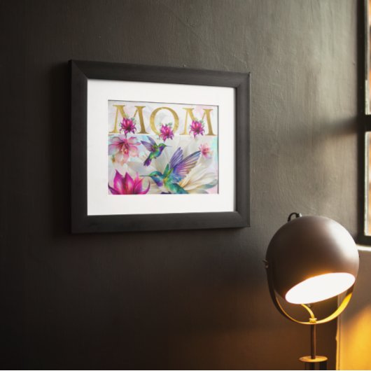 Mam Hummingbird Poster