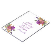 Mam, ik ben blij dat we vrienden zijn notitieboek (Linkerzijde)