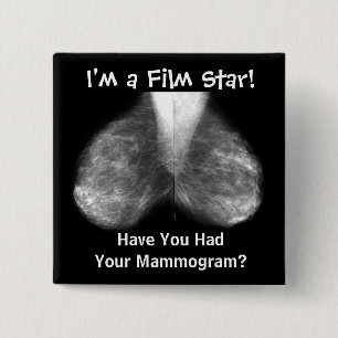 Mam, ik ben een filmster... heb je je mama gehad.. vierkante button 5,1 cm