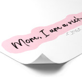 Mam Ik ben een rijk man Poster (Hoek)