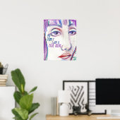 Mam, ik ben een rijk mens poster (Thuiskantoor)