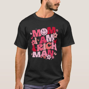 Mam Ik ben een rijke Man esthetische trendy femini T-shirt