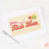 Mam, ik ben een rijke Man Stickers (Envelop)