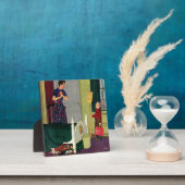 Mam, ik heb mijn kamer gereinigd. fotoplaat (Insitu)