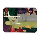 Mam, ik heb mijn kamer gereinigd. magneet (Horizontaal)