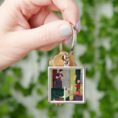 Mam, ik heb mijn kamer gereinigd. sleutelhanger (Hand)