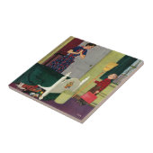 Mam, ik heb mijn kamer gereinigd. tegeltje (Zijkant)