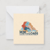 Mam, ik hou heel veel van je notitiekaartje (Voorkant)
