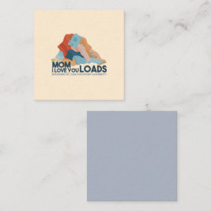 Mam, ik hou heel veel van je notitiekaartje