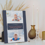 Mam Ik hou van je gedicht 2 Foto Blauw Fotoplaat<br><div class="desc">Nautisch blauw, wit en koraal fotoplaque met hartsmeltend gedicht voor moeder met 2 van je favoriete foto's. De sjabloon is ingesteld om u de tekst te personaliseren die op dit moment luidt: "Mam, ik hou van je, mijn hart kan uitbarsten in een miljoen kussen [namen van kinderen]". De tekst wordt...</div>