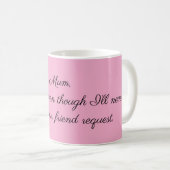 Mam, ik hou van je koffiemok (Voorkant rechts)