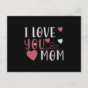 Mam - Ik hou van je Mam Briefkaart