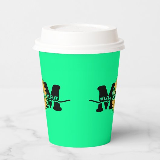 Mam ik hou van je Moederdag-43250 Papieren Bekers (Links)