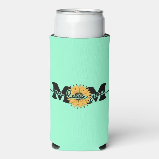 Mam ik hou van je Moederdag-43250 Seltzer Blikjeskoeler (Seltzer Voorkant)