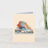 Mam, ik hou van jou. notitiekaartje (Voorkant)