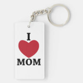 Mam, ik hou van mam sleutelhanger (achterkant)