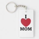 Mam, ik hou van mam sleutelhanger (Voorkant)