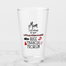 Mam, ik zal altijd jouw enorme financiële probleem glas