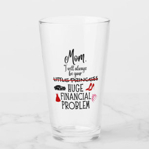Mam, ik zal altijd jouw enorme financiële probleem glas