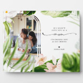 Mam, ik zou je als vriend kiezen | Foto van Floral Fotoplaat (Voorkant)