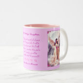 Mam in de hemel tweekleurige koffiemok (Voorkant rechts)