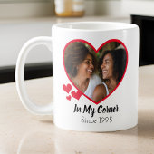 Mam in mijn hoek 2 foto Moederdag Koffiemok