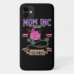 Mam Inc Services omvat Babyzittende Funny Moeders Case-Mate iPhone Case