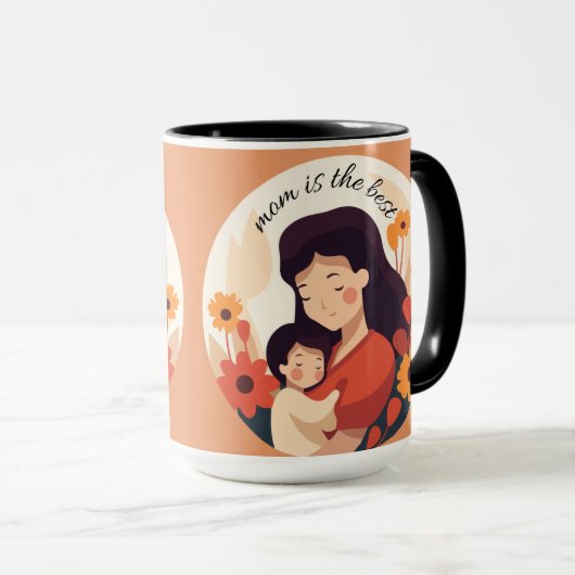 Mam is de beste mok (Voorkant rechts)