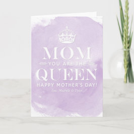 Mam is de koningin | MOEDERDAG Kaart