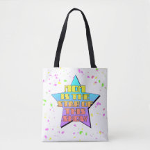 Mam is de ster van deze Show Canvas tas