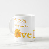 Mam is een ander woord voor liefde Mok (Voorkant links)