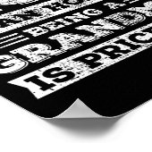 Mam is een eer grootmoeder te zijn, is zonder prij poster (Hoek)