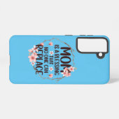 Mam is een zegen die niemand kan vervangen, Moeder Samsung Galaxy Hoesje (Achterkant horizontaal)