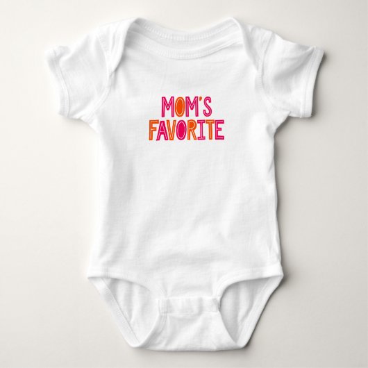 Mam is favoriet. romper (Voorkant)