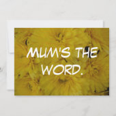 Mam is het woord. kaart (Voorkant)