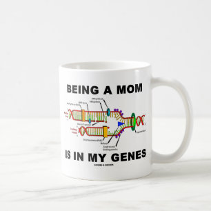 Mam is in mijn genen (DNA-replicatie) Koffiemok