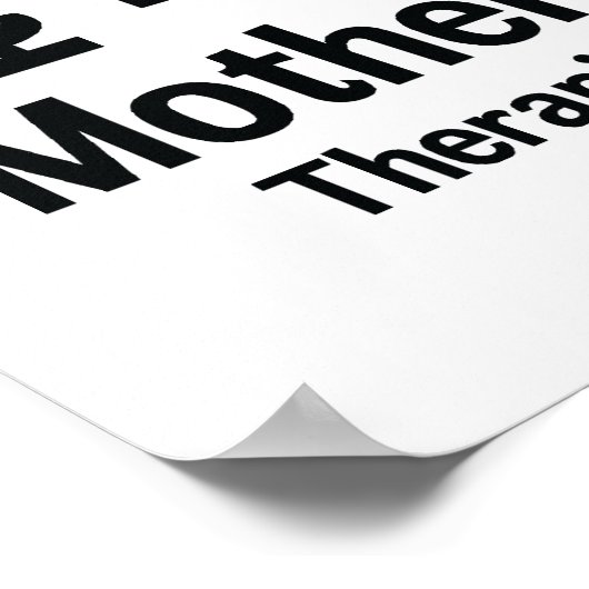 Mam is liefde - Multitasking doe-het-al mam Poster (Hoek)