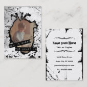 Mam is waar het hart is contactkaartje (Voorkant / Achterkant)