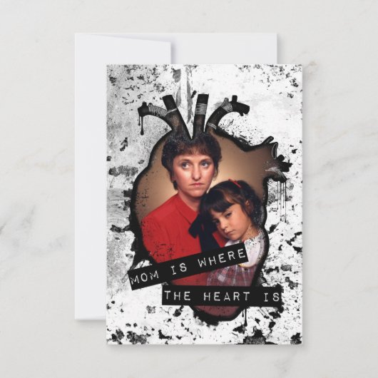 Mam is waar het hart is kaart (Voorkant)