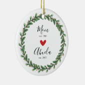 mam | Jaar Oost van Abuela | Keramisch siermiddel Keramisch Ornament (Rechts)