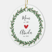 mam | Jaar Oost van Abuela | Keramisch siermiddel Ornament (Links)